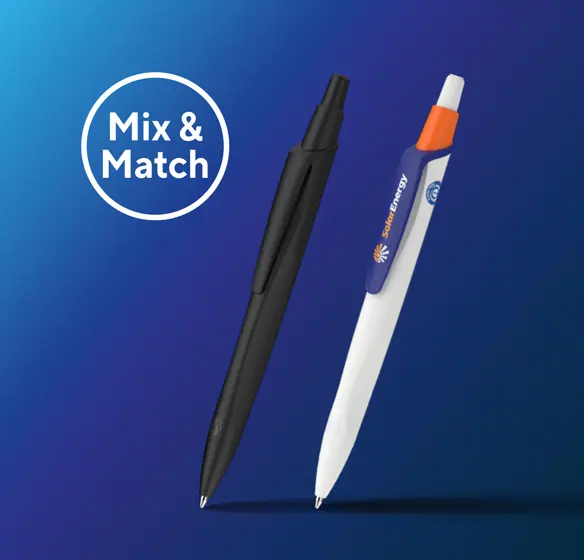 Farbenfrohe Kreativität: Mix & Match bei Werbeschreibgeräten von Schneider