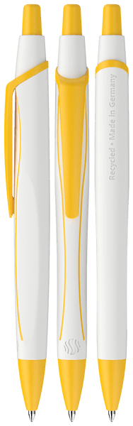 Reco (Variante "Line") in Farbe weiß/gelb