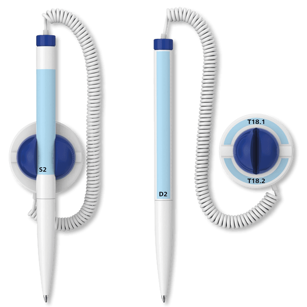 Klick-Fix-Pen Promo in Farbe weiß/weiß
